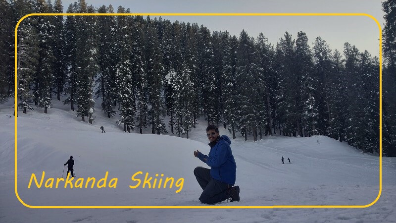 Skiing in Narkanda