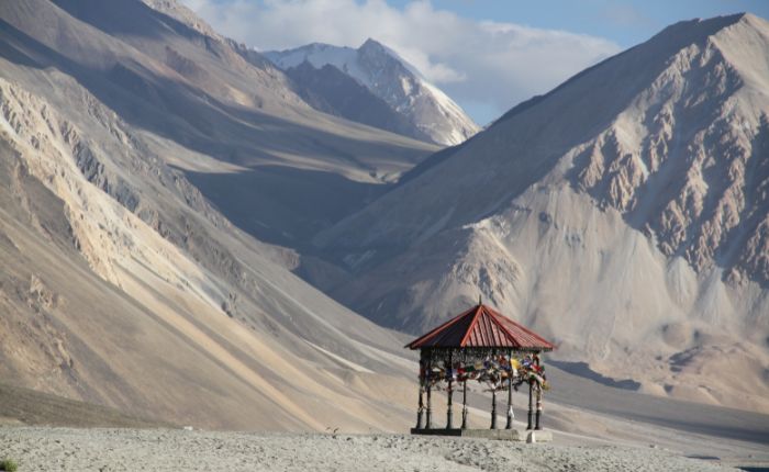 beauty of Ladakh's mountains