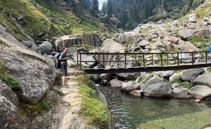 Kareri Lake Trek View