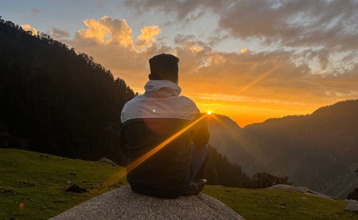 Sunset at Kareri Lake