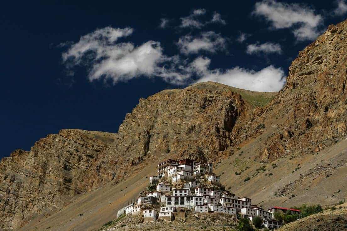 key monastery, Spiti valley.