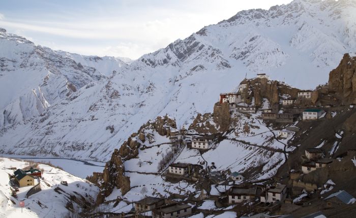 Majestic Spiti Valley in november