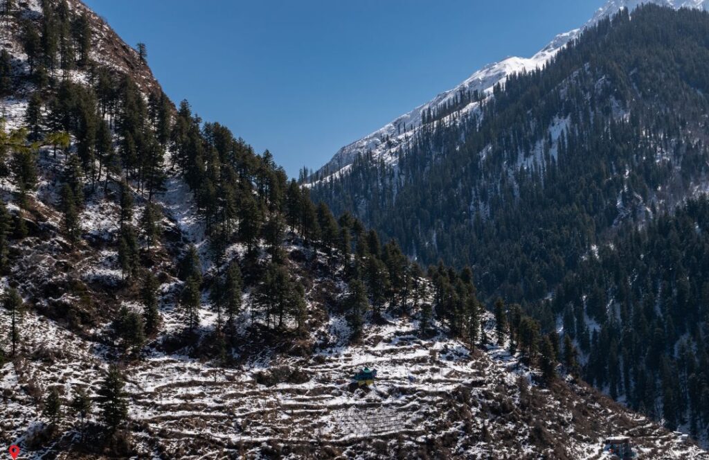 Parvati Valley In Snow